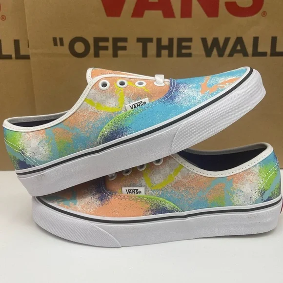 Vans Men’s Authentic(Retro Mart) Multi/True White Sneakers VN0A348A40L
